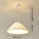 GobekUsa Designer LED Fabric Pendant Light for Bedroom, Home Decor, Hanging Chandelier