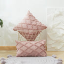 GobekUsa Embroidered Diamond Cushion Cover for Modern Living Room Decor