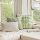 GobekUsa Ins Wind Matcha Green Sofa Window Float Pillow for Modern Living Room