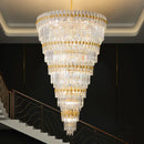 GobekUsa Crystal Chandelier: Modern Light Luxury for Living Room, Dining Room, and Bedroom