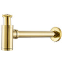 GobekUsa Brass Air Isolation Deodorant Basin Drain Pipe - Anti-Spill Water Drain