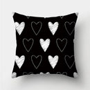 GobekUsa Geometric Stripes Pillowcase 45x45cm Polyester Cushion Cover for Living Room