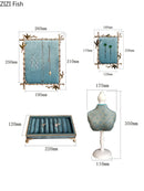 GobekUsa Jewelry Display Shelf: Stylish Desktop Ornaments and Storage Rack