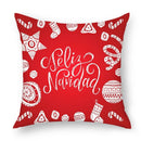GobekUsa Christmas Nordic Sofa Pillowcase Living Room Office Decorations