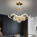 GobekUsa Bubble Chandeliers: Modern Dimmable LED Pendant Lights for Home Decor