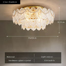 GobekUsa Gold Pearl Pendant Chandelier - Living Room & Bedroom Decor