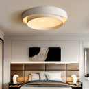 GobekUsa LED Round Ceiling Light for Living Room, Bedroom, Study - White/Black, AC90-260V