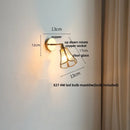 GobekUsa LED Wall Sconce Modern Nordic Design with Pull Chain Switch