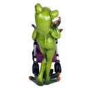 GobekUsa Frog Family Statue Set Home Decor Cute Animal Figurine Living Room Bedroom Desktop Accessory