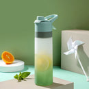 GobekUsa Girls 700ml Spray Water Bottle for Outdoor Sports Fitness & Travel