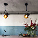 GobekUsa Industrial Retro Ceiling Lamp American Loft Style E27 for Home Decor