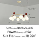 GobekUsa LED Chandelier Lights 8-12 Heads Indoor Lighting Fixture for Home Decor