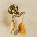GobekUsa Antique Brass Robe Hook: Durable Aluminium Bathroom Accessory