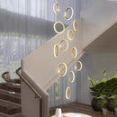 GobekUsa LED Pendant Lights: Modern Simplicity for Living Room, Dining Area, Staircase Chandelier