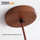 Japanese Wabi-Sabi Travertine Stone Pendant Light