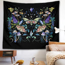GobekUsa Celestial Botanical Tapestry Wall Hanging - Starry Sky Dorm Decor