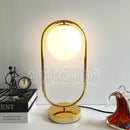 GobekUsa Glass Ball LED Desk Lamp Nordic Design for Bedroom Living Room Reading