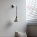 GobekUsa Ceramic LED Wall Light with Pull Chain Switch - Nordic Design