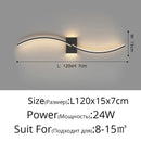 GobekUsa LED Wall Lamp: Modern Long Line Design for Living Room, Bedroom, Hallway, Indoor Lighting