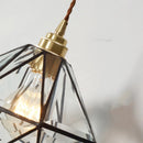 GobekUsa Glass LED Pendant Lamp: Handmade Japanese Style Adjustable Hanging Light Fixtures