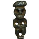 GobekUsa Black Iron Meteorite Sun God Statue - Hongshan Culture Archaize Sculpture