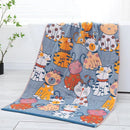 GobekUsa Bohemian Floral Cotton Gauze Bath Towel 70*140 - Soft & High Quality for Women, Children, and Adults