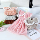 GobekUsa Kids Microfiber Coral Velvet Hand Towels - Cute & Quick-dry for Children