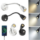 GobekUsa LED Lights with USB Charger and Touch Control Switch for Vehicles