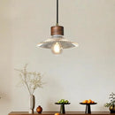 GobekUsa Glass LED Pendant Light - Modern Nordic Hanging Lamp for Home and Dining