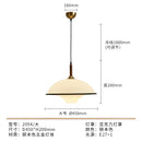 GobekUsa French Medieval Saucer Pendant Lights LED E27 Acrylic Designer Hanging Lamp