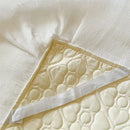 GobekUsa Lace Ruffles Quilted Cooling Bed Skirt Set