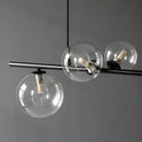 GobekUsa Glass Ball Pendant Light: Nordic LED Hanging Lamp for Dining Room, Bedroom, Cafe