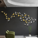 GobekUsa 3D Bird Resin Statue Wall Decor for Children's Room - Animal Figurine Ornament