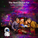 GobekUsa Astronaut Galaxy Starry Sky Projector Night Light with Remote Control for Bedroom, Kids - Gift Ready.