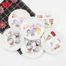 GobekUsa Bone Snack Plate Set - Small Melamine Dish for Sweets, Cakes, and Treats