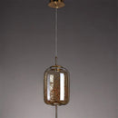 GobekUsa LED Starry Sky Pendant Lights Luxury Living Room Lamps
