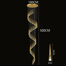 Modern Crystal Staircase Chandelier Pendant Light