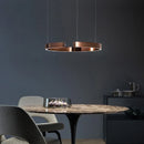 GobekUsa LED Ring Chandelier: Modern Dining Room Table Lighting & Home Decoration