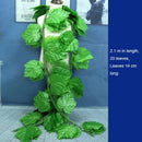 GobekUsa Ivy Green Fake Leaves Garland Vine Wall Decoration Artificial Plants