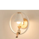GobekUsa Iron LED Wall Lamps, Nordic Modern Design for Living Room, Bedroom, Aisle, Hotel