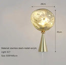 GobekUsa Lava Glass Wall Lamp: Nordic Design for Home Decor, Living Room, Bedroom