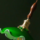 GobekUsa Green Glass LED Pendant Lamp for Living & Dining Room Decor