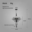 GobekUsa Iron Mesh Gravity Suspension Lamp in Black - Industrial Pendant for Home Décor