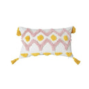 GobekUsa Geometric Tufted Tassel Cushion Cover 30x50cm/45x45cm