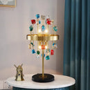 GobekUsa Crystal Chandelier LED Lighting Fixture for Dining Room & Kitchen Island