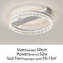 GobekUsa LED Ring Chandelier with Remote Control - Modern Ceiling Lamp for Home Décor