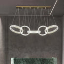 GobekUsa Crystal Chandelier Pendant Light for Living Room Dining Room Ceiling Lighting
