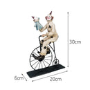 GobekUsa Circus Clown Joker Figurine: Cheerful Buffoon Doll for Home Office Decor