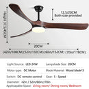GobekUsa 70" Luxury Wooden Ceiling Fan with Reversible Motor for Year-Round Comfort
