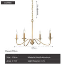 Vintage Black and Gold Metal Pendant Light